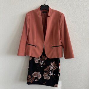 NINE WEST MATCHING SET, SUIT JACKET & SKIRT, SIZE 14